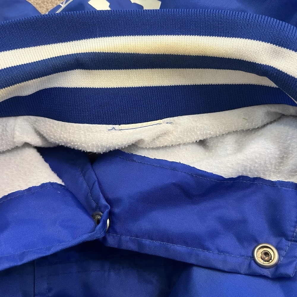 Vintage Racing Jacket Outlaw Sprinter Bomber Mens XL Blue Sprint Car Nylon - Picture 6 of 6